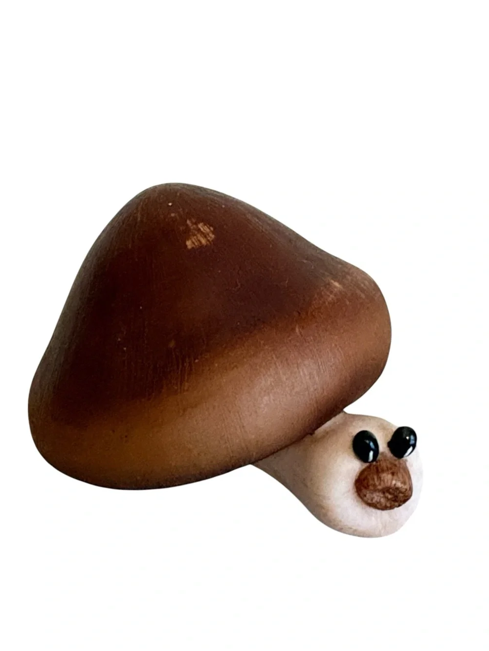 Vintage Enesco Home Grown Mushroom Snail Figurine 2005 Resin